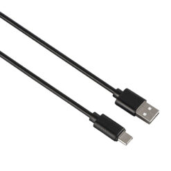 Hama 00200907 USB-kabel USB 2.0 0,9 m USB C USB A 0,48 Gbit/sek. Sort