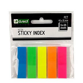 Sticky indexes 5x25