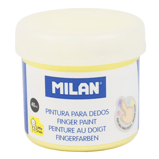 Milan Fingermaling Pastel 40 ml 6 Pakke - Image 6