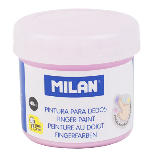 Milan Fingermaling Pastel 40 ml 6 Pakke - Image 5