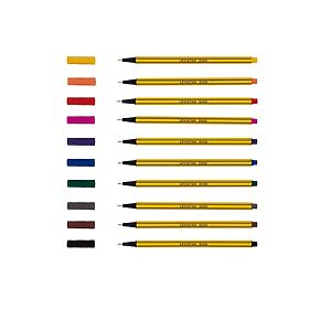 Finliner pen D400 artist 10 color set