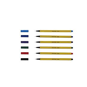 Finliner pen D400 artist 6 color set