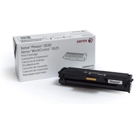 Xerox Schwarz - Original - Tonerpatrone - für Phaser 3020/BI, 3020V_BI 106R02773 BLACK