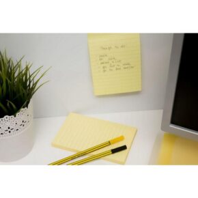 Alternative view of Sticky notes 98x150mm gule