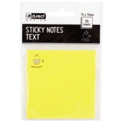 Alternative view of Sticky notes 75x75mm COFEE mix color