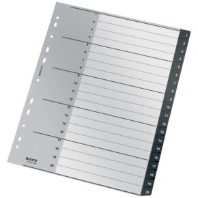 Register recycle PP A4 1-20 sort