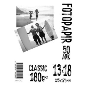 Papir, 13x18 180g Glossy Foto Papir
