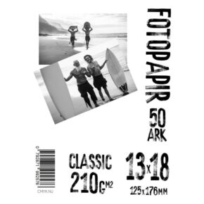 Papir, 13x18 210g Glossy Foto Papir