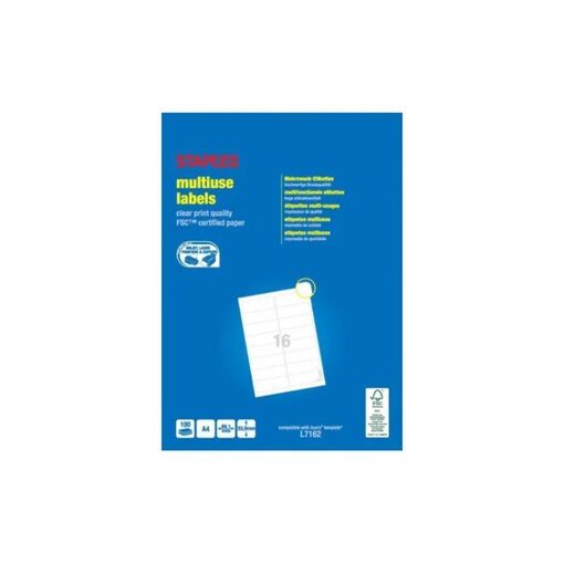 Universal label A4 99,1x33,9 16*etiket