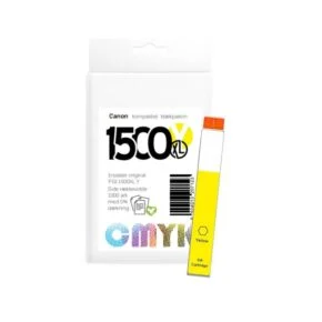 Alternative view of Canon PGI1500XL Y blæk