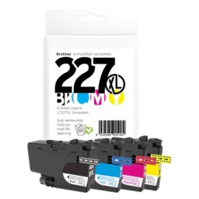 Alternative view of Brother LC227XL blæk sampak CMYK