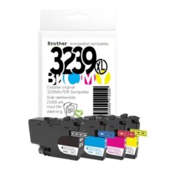 Alternative view of Brother LC3239 blæk sampak CMYK