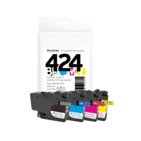 Alternative view of Brother LC424 blæk sampak