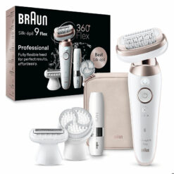 Braun Silk-épil 9 Flex 9-360 3D 40 pincetter Rose, Hvid