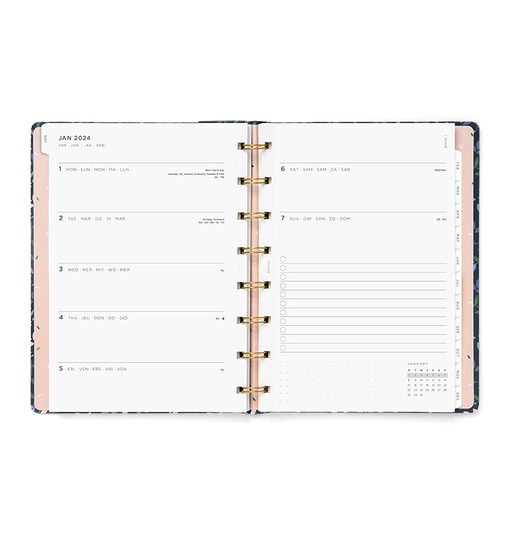 Filofax Planner 2024 Garden A5 Dusk