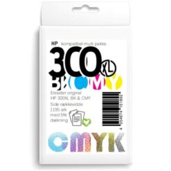 Alternative view of HP 300XL blæk sampak CMYK