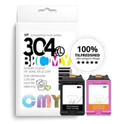 HP 304XL blæk sampak CMYK