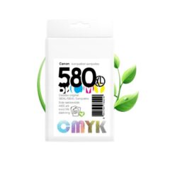 Canon PGI580/CLI580 blæk sampak CMYK
