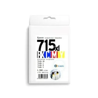 Epson 715 blæk sampak CMYK