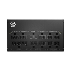 Alternative view of MSI MAG A750GL PCIE5 power supply unit