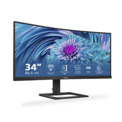 Alternative view of Philips E Line 346E2CUAE/00 computer monitor