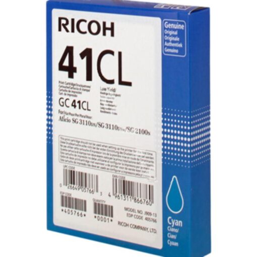 Ricoh Gel cartridge Gel Cartridge GC41 cyan