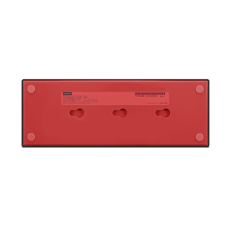 Lenovo 40B00300EU dockingstation Ledningsført Thunderbolt 4 Sort, Rød - Billede 5