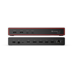 Lenovo ThinkPad Thunderbolt 4 Smart Dock Gen2 7500 Ledningsført Sort