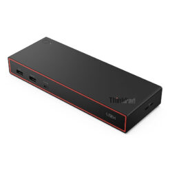 Lenovo ThinkPad USB4 Dock 5000 Ledningsført Thunderbolt 4 Sort
