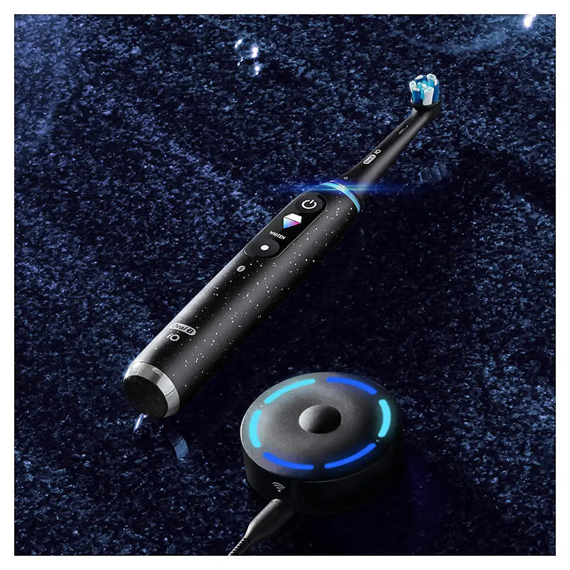 Oral-B iO Series 10 Voksen Roterende, pulserende tandbørste Sort - Billede 5