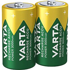 Alternative view of Batteri, C Recharge Varta