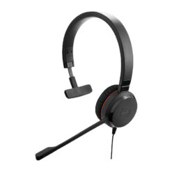 Alternative view of Jabra Evolve 20 Headset Ledningsført Kontor/Callcenter USB Type-A Sort