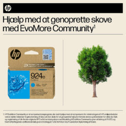 HP Original 924e EvoMore-blækpatron, cyan - Billede 5