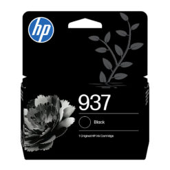 HP 937 original blækpatron, sort