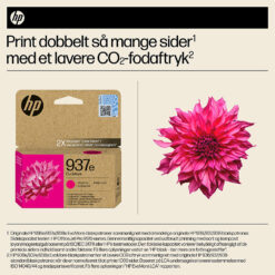 HP Original 937e EvoMore-blækpatron, magenta - Billede 4