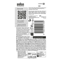 Alternative view of Braun Series 5 54 B Barberingshoved