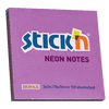 Notesblok 76x76 100 Blad Neon Lilla