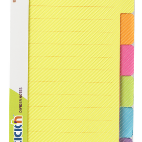 Magic Notesblok 6st 148x98 10 Blad Linjeret Assorterat Neon