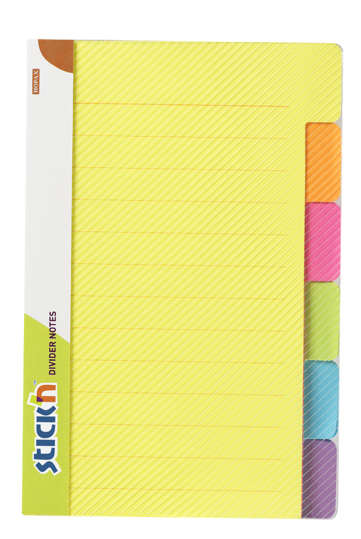 Magic Notesblok 6st 148x98 10 Blad Linjeret Assorterat Neon