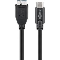 USB-C til micro-B 3.0  0,6m kabel