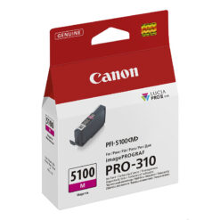 Alternative view of Canon PFI-5100 M blækpatron 1 stk Original Magenta