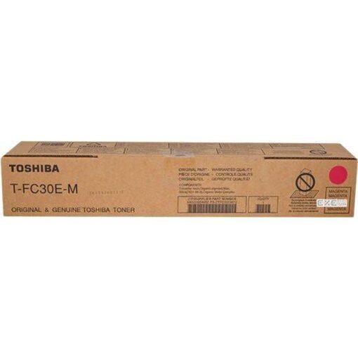 Toshiba Toner T-FC30EM für e-Studio 2050C/2051C/2550C/ 2551C magenta (6AJ00000097, 6AJ00000206,6AJ00000283)