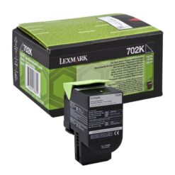 Lexmark Toner 70C20K0 / 702K Black