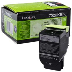 Lexmark Toner 70C2HKE / 702HK XL Black