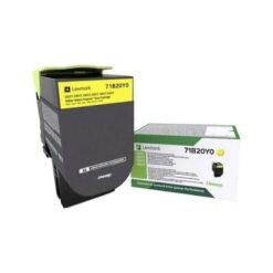 Lexmark Toner 71B20Y0 Yellow