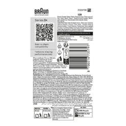 Alternative view of Braun Series 3 735797 tilbehør til barbermaskine Barberingshoved