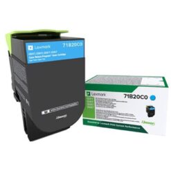Lexmark Toner 75B20C0 Cyan