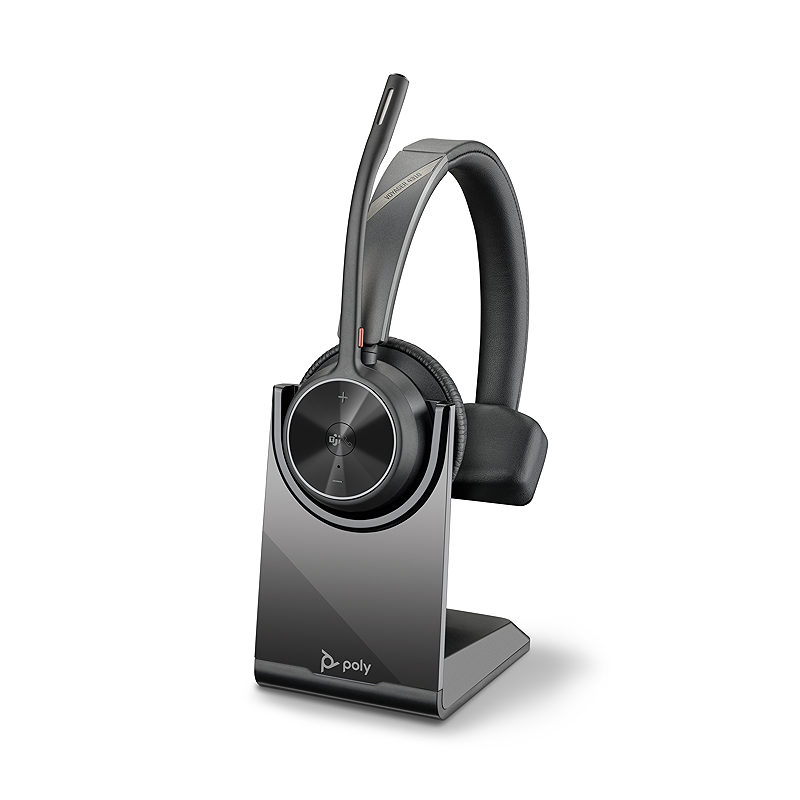 HP Poly Voyager 4310-M Microsoft Teams Certified USB-C Headset +BT700-dongle +bordoplader
