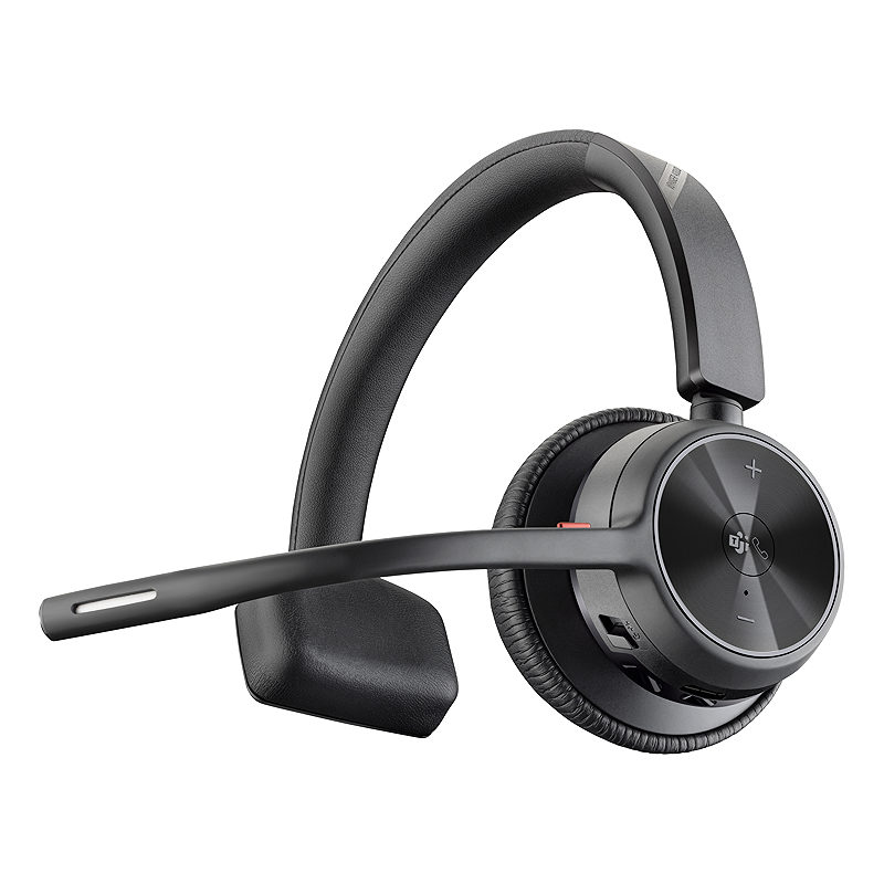 HP Poly Voyager 4310-M Microsoft Teams Certified USB-C Headset +BT700-dongle +bordoplader - Billede 3