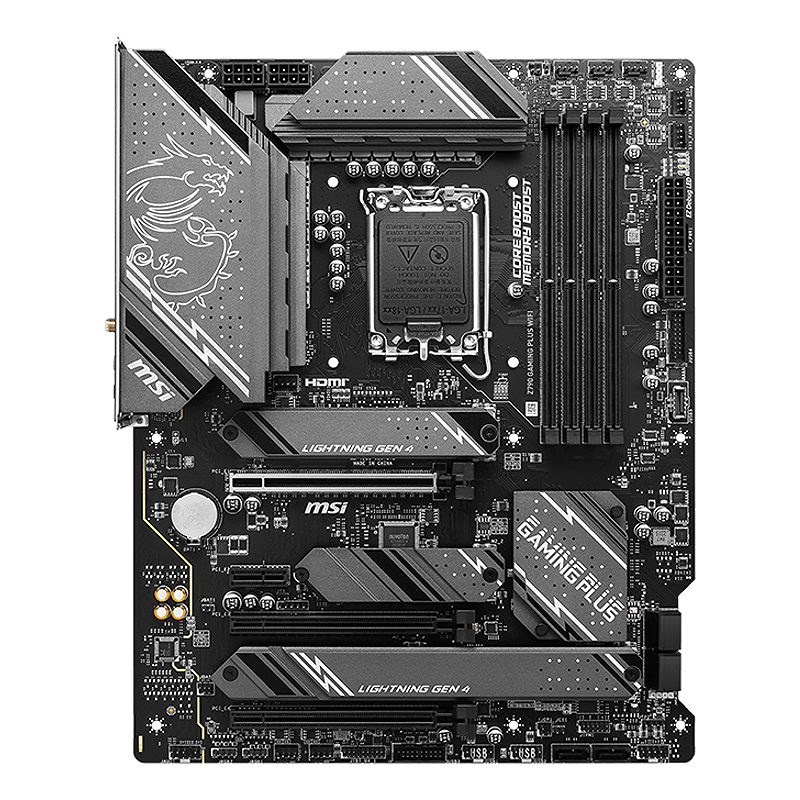 MSI Z790 GAMING PLUS WIFI bundkort Intel Z790 LGA 1700 ATX - Billede 2